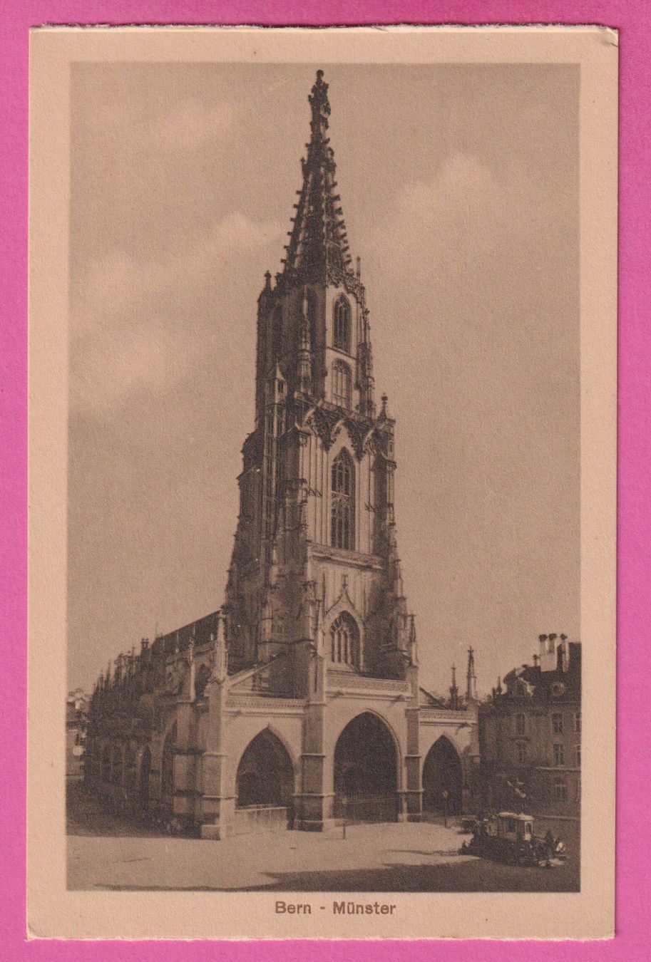 Cartes postales: Bern Münster – D'occasion à Einsiedeln par dillie