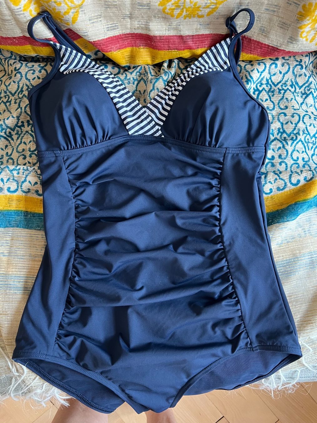Esprit Costumi da bagno & Bikini: Badeanzug dunkelblau Grösse L Esprit – Nuovo (secondo la descrizione) da Biel/Bienne venduto da Girasole232