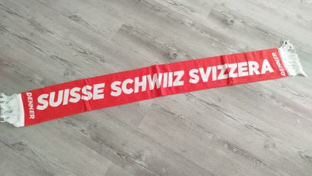 Denner Fan-Schal Suisse Schweiz Svizzera Rot-Weiss 