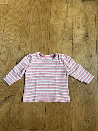 Mädchen Langarmshirt Lupilu Grösse 62/68 gestreift 
