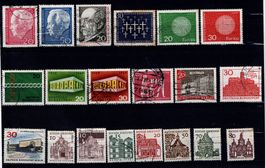 Briefmarken 71x Deutschland 1