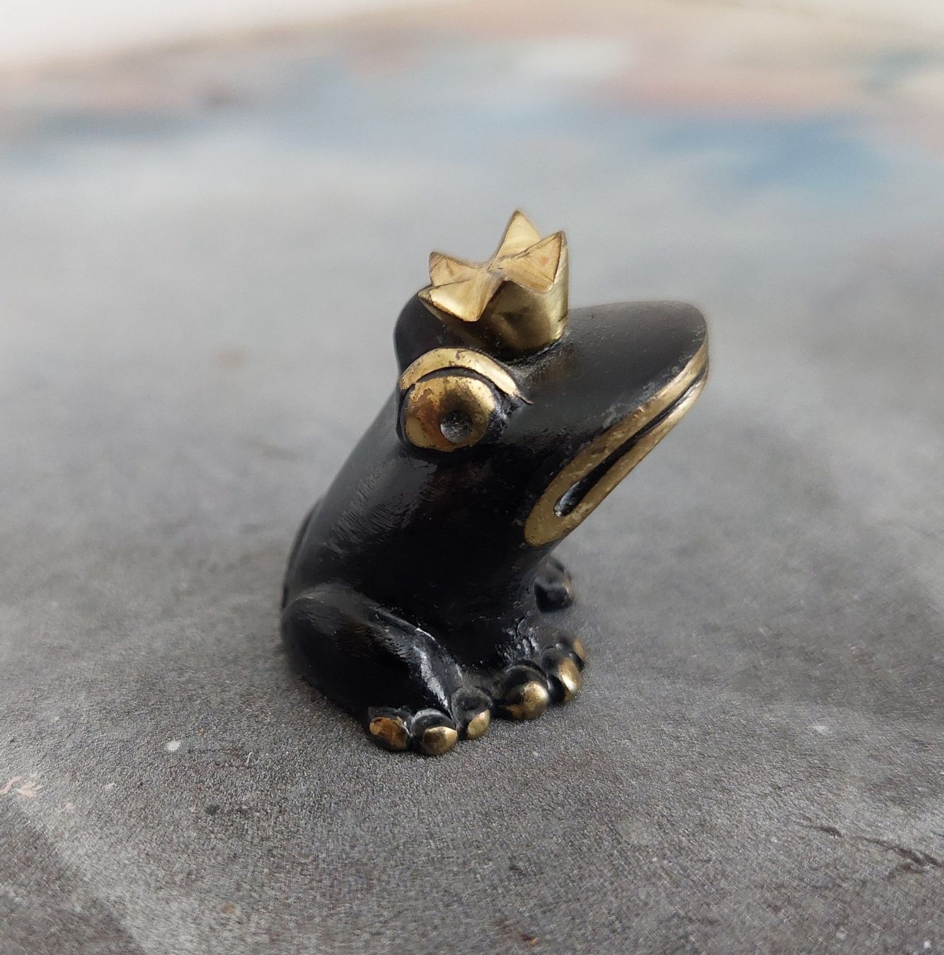 Statuette: Broncefigur Frosch (Nr.5) – Usato da Subingen venduto da K7passt_immer 1