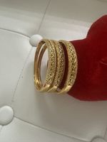 3 bracelet acier inoxydable 6cm