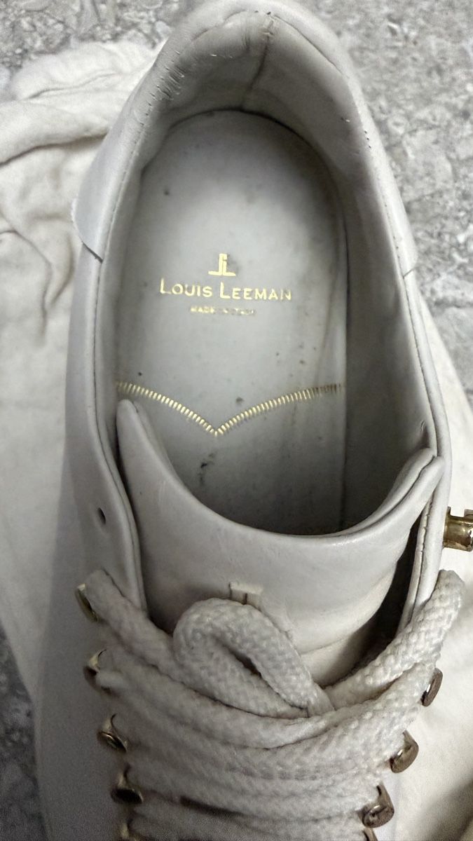Scarpe da uomo: Louis Leeman Sneaker, Gr. 41 Ledersneaker – Usato da oberengstringen venduto da Ordnael 1