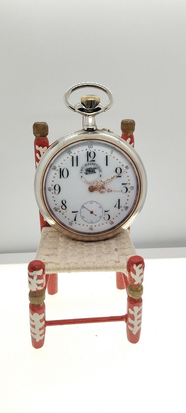 Orologi: montre de poche jumbo régulateur – Usato da La Chaux-de-Fonds venduto da jac_9llg
