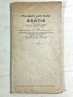 Rundsichts-Panorama vom Gipfel des Säntis – 8. Auflage (1929