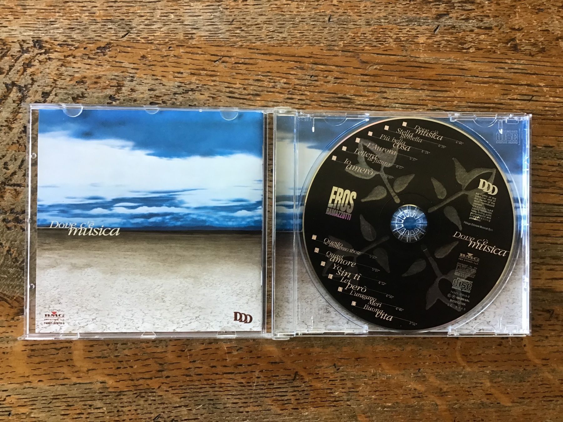 CD: CD Eros Ramazotti – Usato da Fully venduto da Ruby97 1