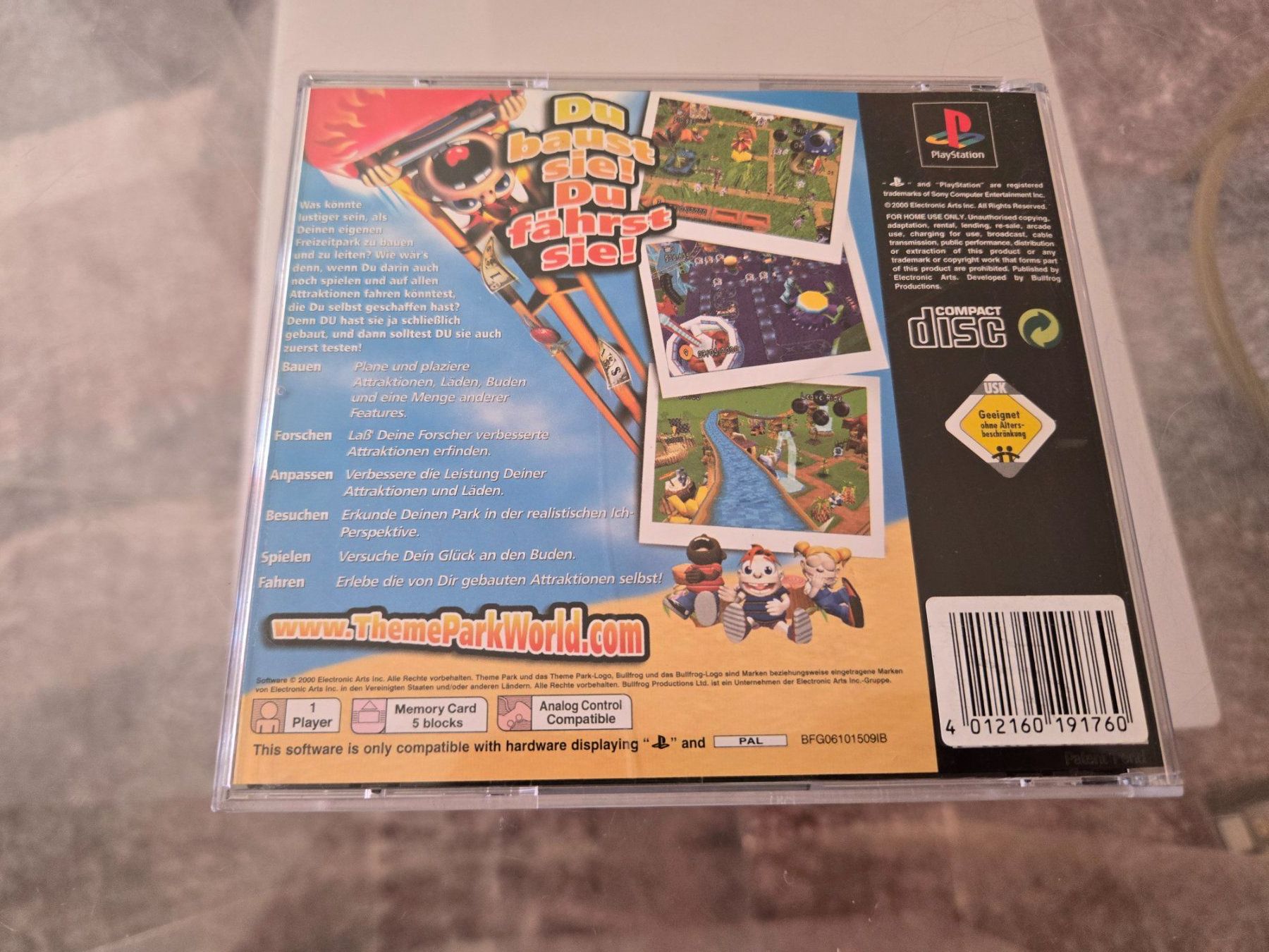 Giochi: Theme Park World PS1 – Usato da Bussigny venduto da Kfdlt 1