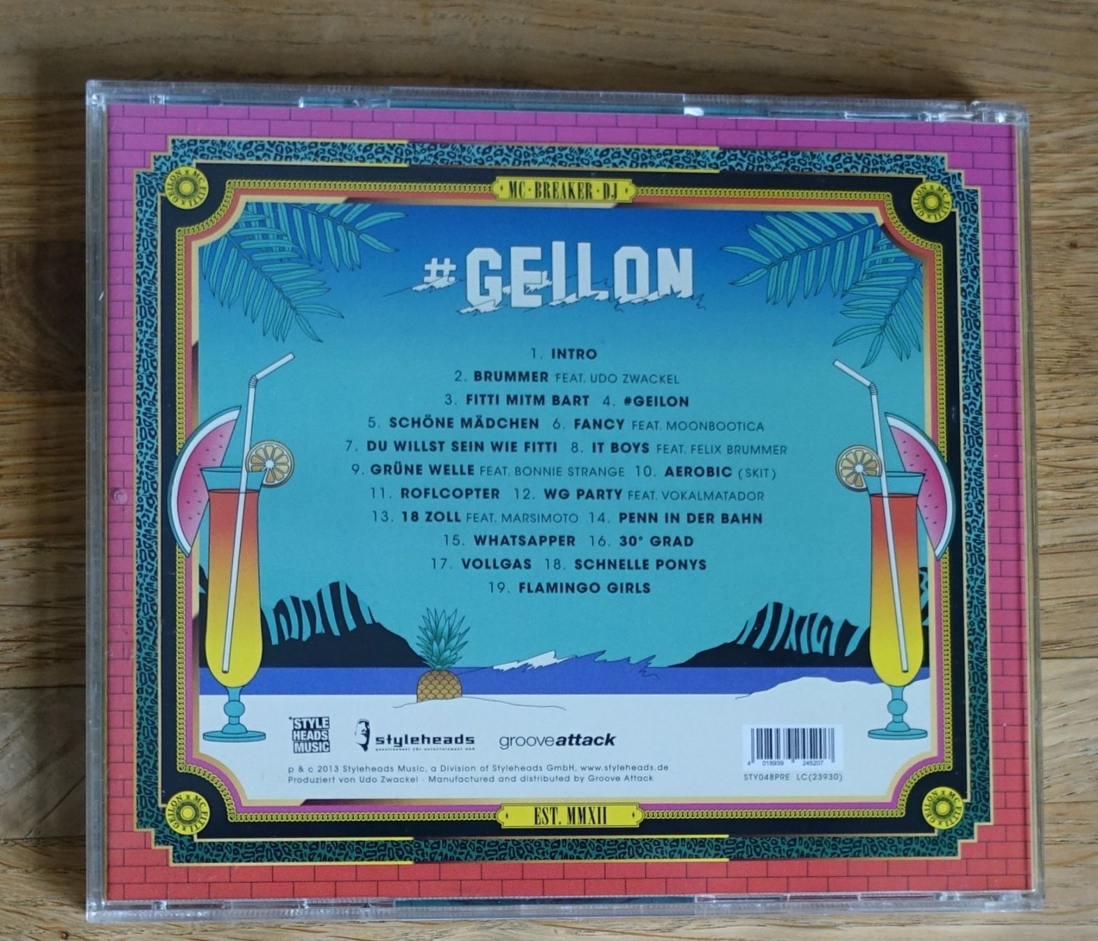 CD: MC Fitti – #Geilon - D10 – Usato da Sessa venduto da discoverymedia 1