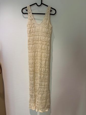 ZARA Crochet long dress