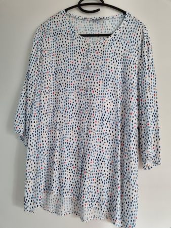 SEIDEL, Bluse 100% Viskose, Gr. 44