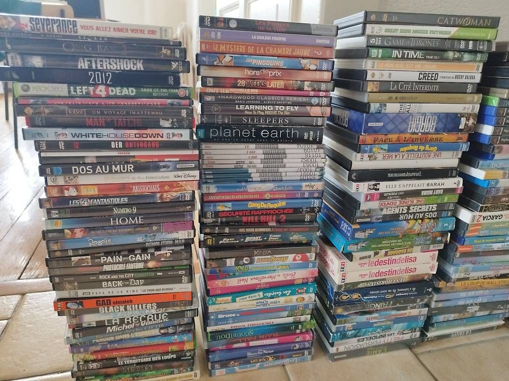 Tous les DVDs: Lot de DVD, environ 280 pièces. – D'occasion à Vallorbe par Leonidas1337 2