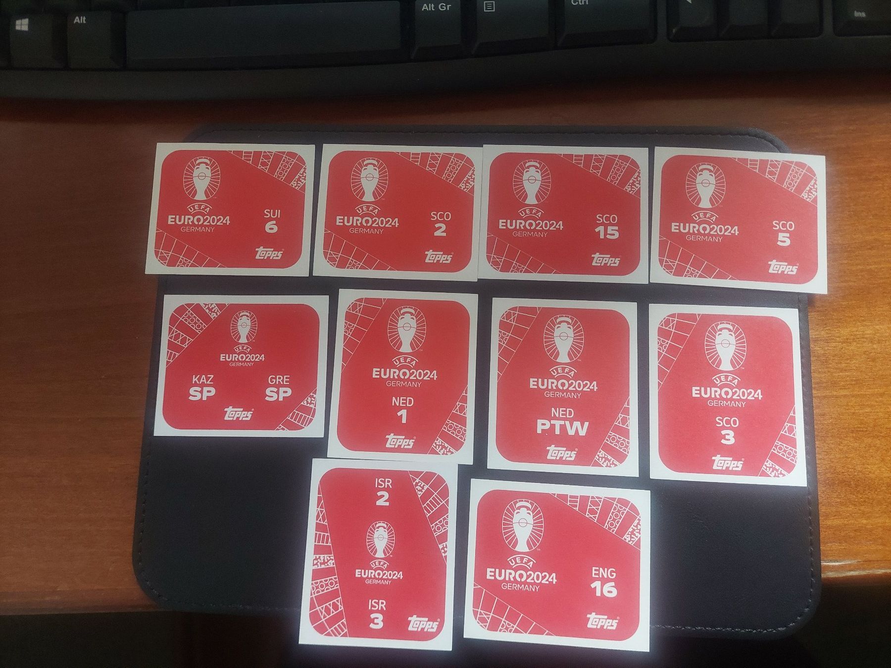 Topps Sticker: 10x stickers - EUROPA 2024 – Usato da Biel/Bienne venduto da Deboma 1