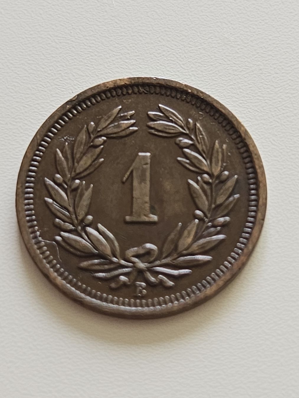 Tutti le monete: 1 Rappen 1912 – Usato da Pfäffikon ZH venduto da Melibol 1