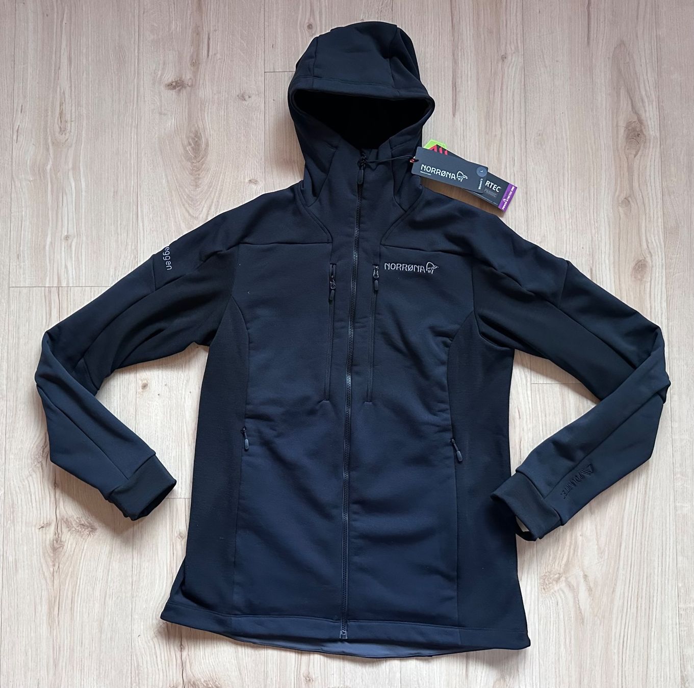 Fabrikneu: Norrona * trollveggen Powerstretch Pro Zip Hood (Neu