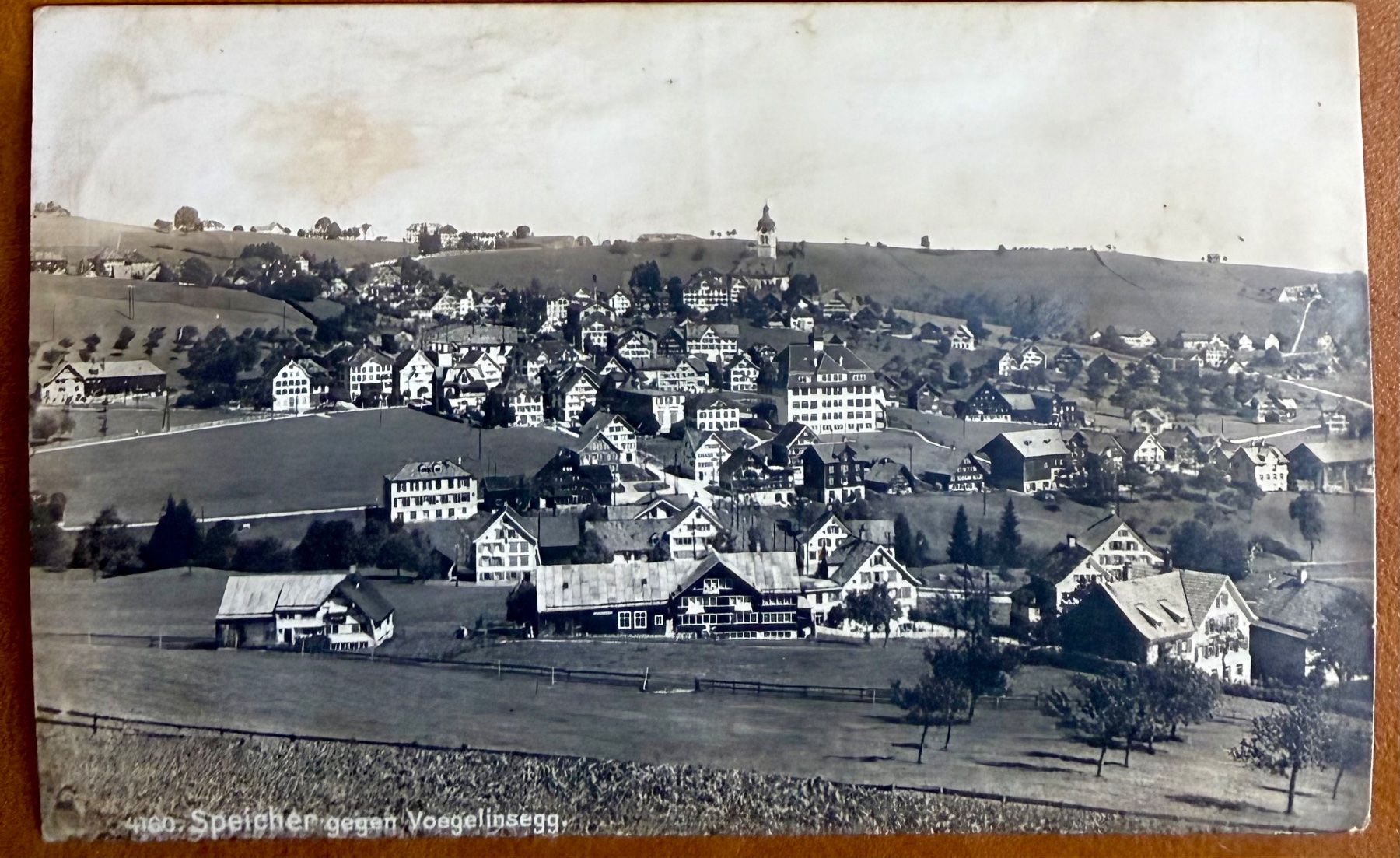 Cartoline postali: Speicher - Gegen Yoegelinsegg - 1920 – Usato da Lutry venduto da Ediego