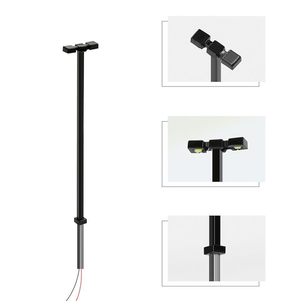 Modellini di ferrovie: LED-Laterne "Kreisel Glarus Nord" 58mm, 2-flammig – Nuovo (secondo la descrizione) da Luzern venduto da Salefactory 1