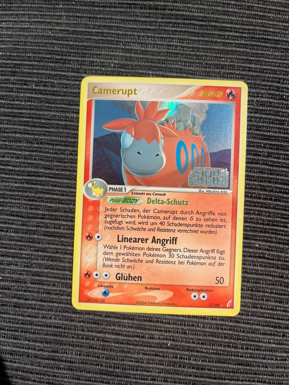 Pokémon Carte collezionabili: Pokemon Camerupt Reverse Holo Ex Crystal Guardians – Nuovo (secondo la descrizione) da Wabern venduto da Collectfun