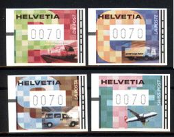 2001, Zeitgenössische Grafik Posttrans**