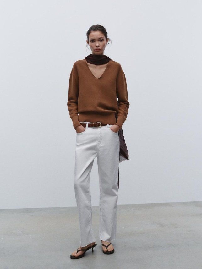 Zara Maglioni & Felpe: ZARA Strickpullover Pullover aus Baumwolle Gr.L (40) NEU – Nuovo e nell'imballaggio originale da Rotkreuz venduto da beltraum 3