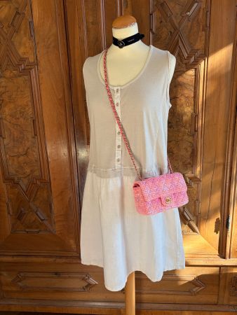 SANDWICH  Kleid aus 100 % Leinen  Größe XL