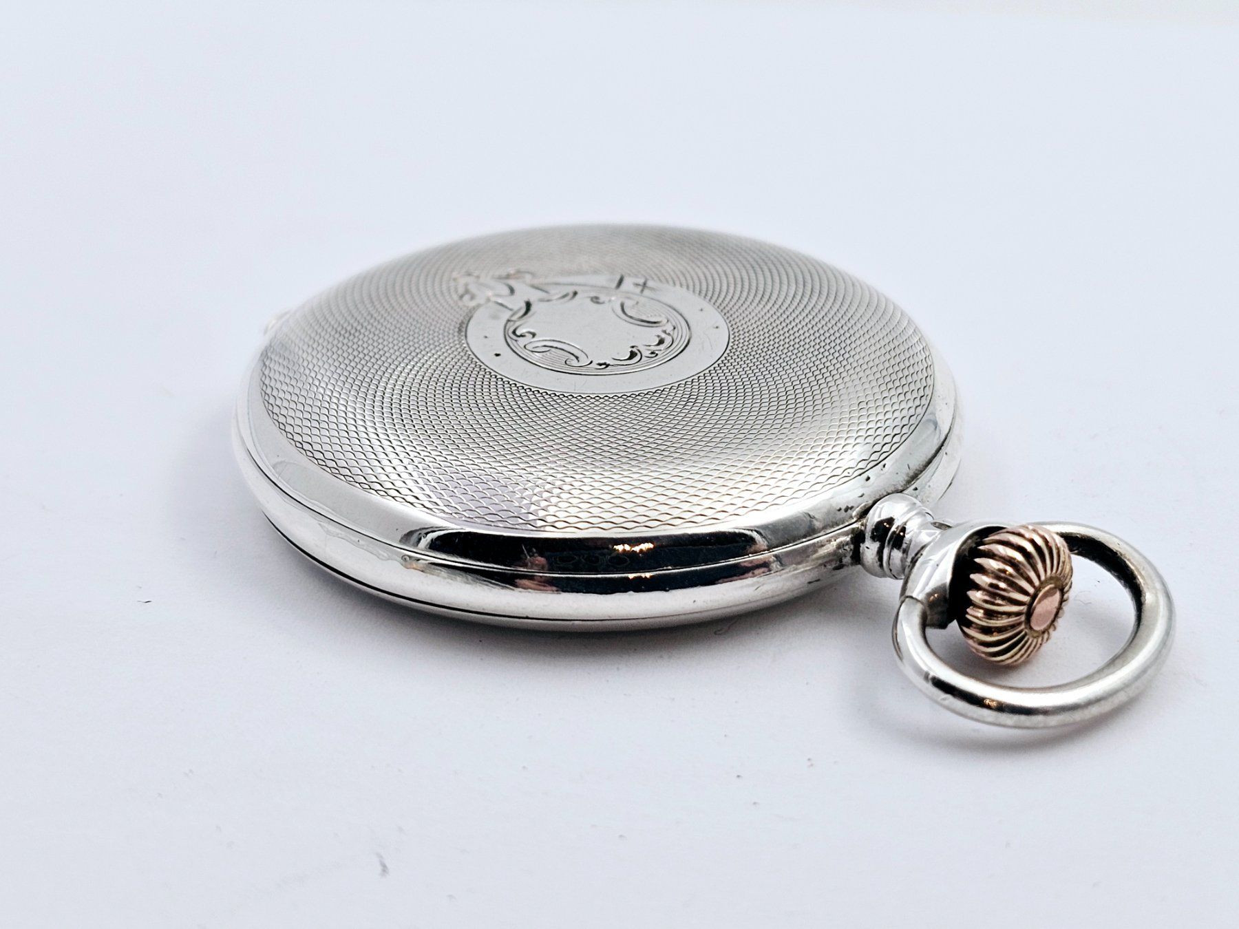 Uhren: Antike Savonette Taschenuhr 935 Silber – Gebraucht aus Bassersdorf von AnkerWatch 5