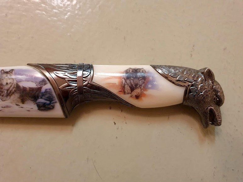 Accessori: Wolf-Messer-Schwert-Dolch-Indianer – Nuovo e nell'imballaggio originale da Würenlos venduto da Sadhu2 2