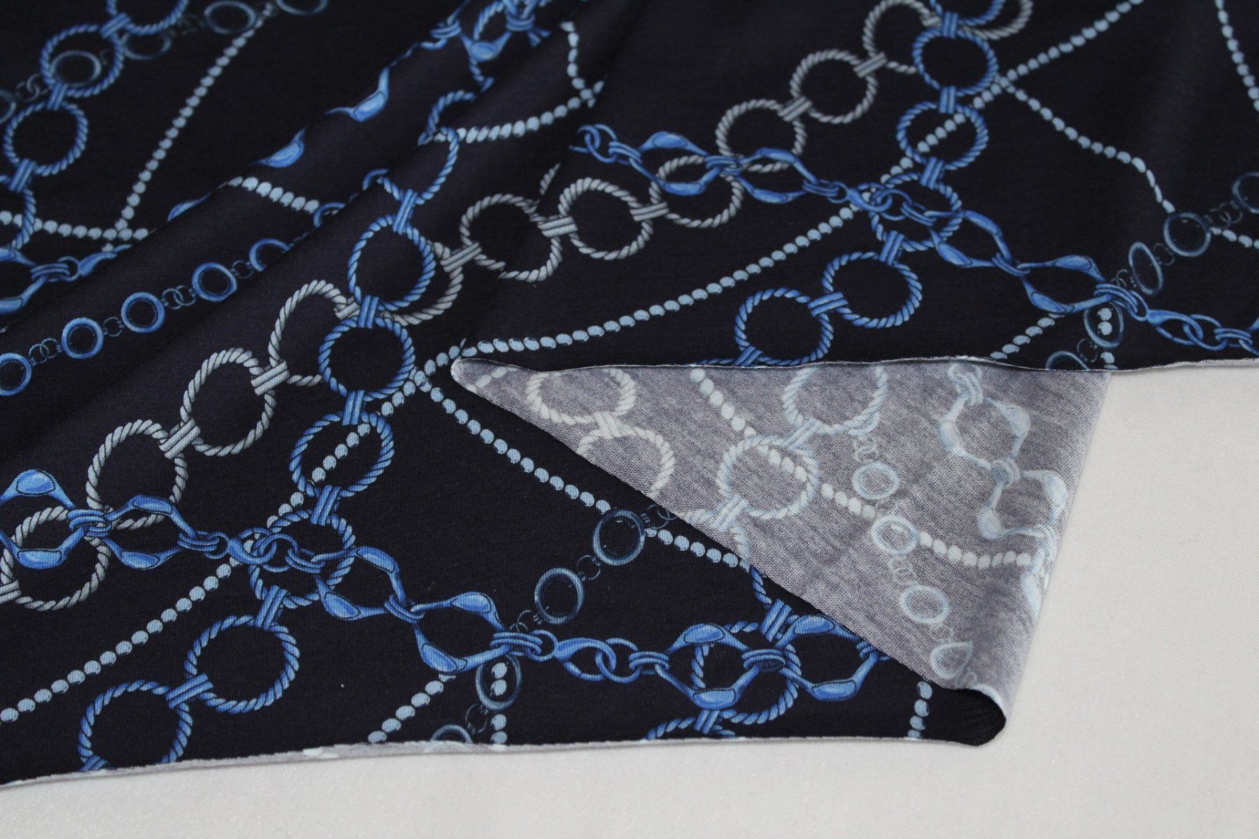 Stoffe: ***AUSVERKAUF*** Stoff Viscosejersey d.blau – Neu (gemäss Beschreibung) aus Obfelden von solomon111 3