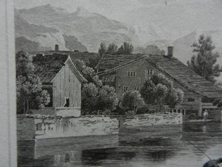 Gravures: Lake of Brienz Brienzersee – D'occasion à Risch par Rischli15 8