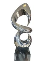 Design Skulptur Edelstahl