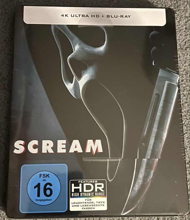 Scream 2022 4K Steelbook DE Ausgabe OVP (Neu und originalverpackt) in ...