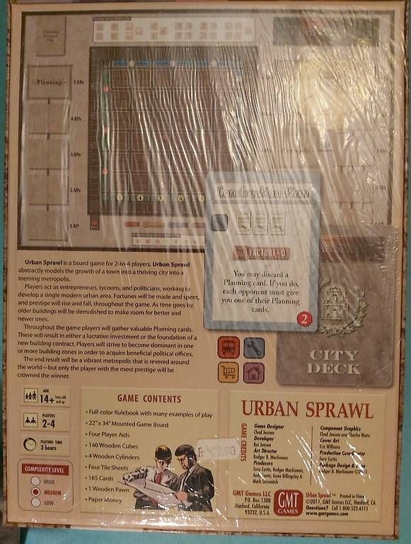 Spiele: Jeu de société Urban Sprawl – Gebraucht aus Martigny von Baldur333 1