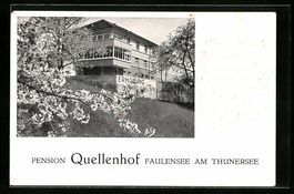 Faulensee am Thunersee, Pension Quellenh
