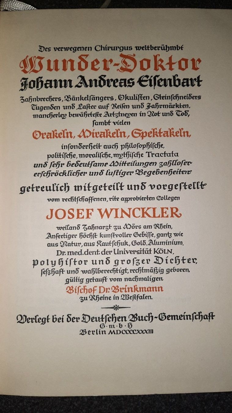 Bücher: DR. EISENBART – Gebraucht aus zürich von gabab 2
