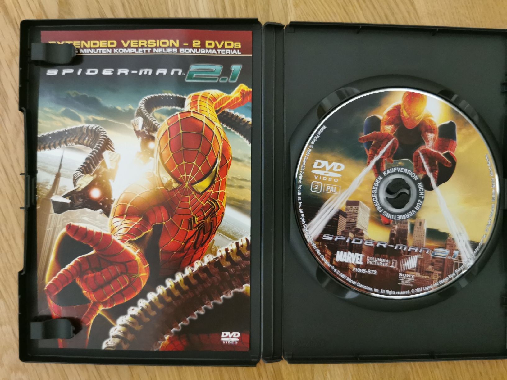 Tous les DVDs: Spiderman 2.1 - DVD – D'occasion à Arnegg par michik999 2