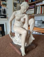 Otto Charles Bänninger "Sitzender Frauenakt" signiert 1951