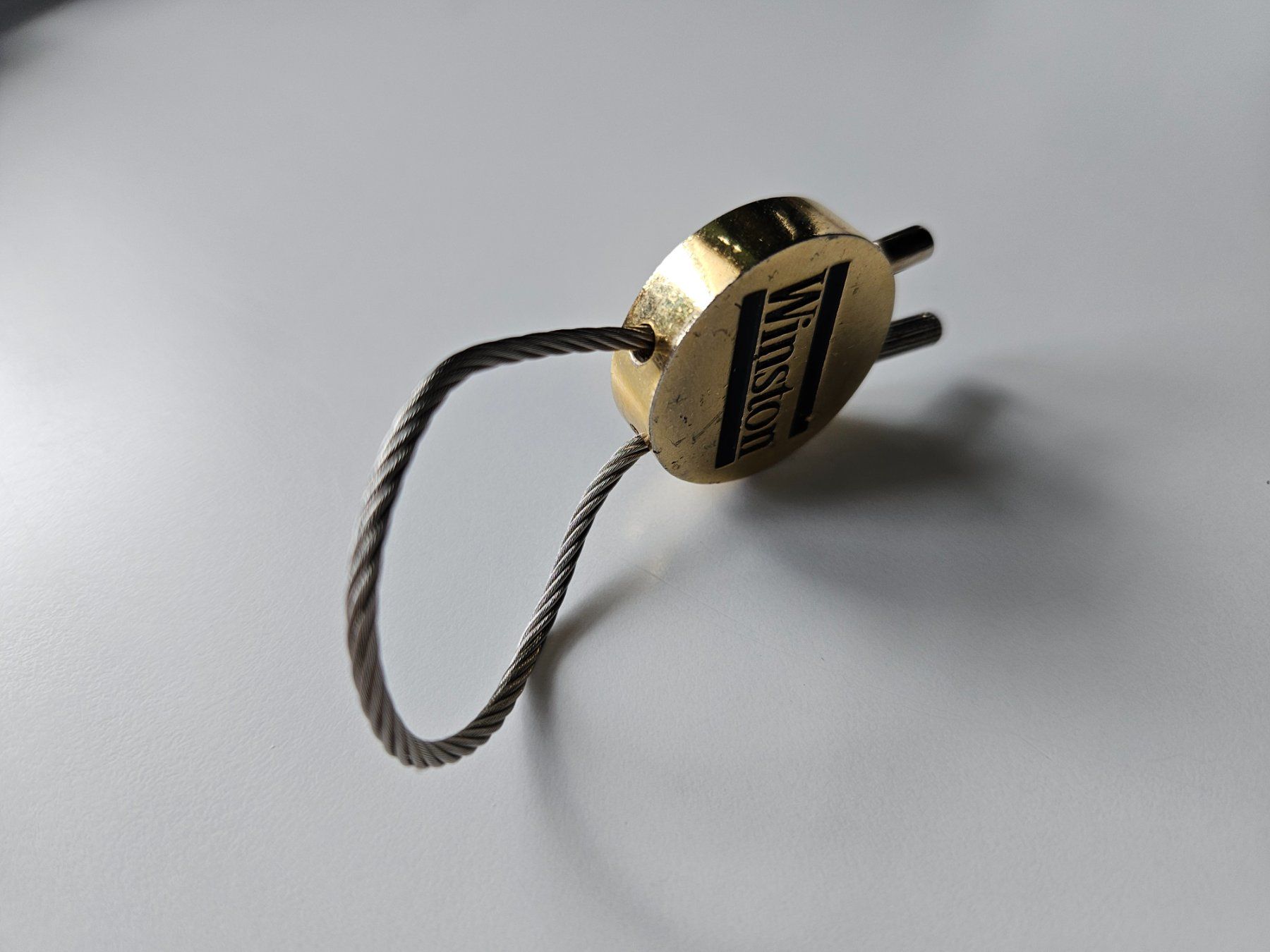 Portachiavi: Porte-clés publicitaire Winston collector – Usato da Echandens venduto da annegug 2