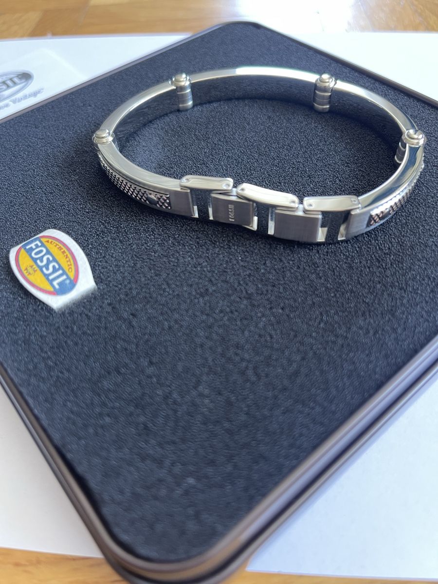 Bracciali & Braccialetti: Fossil Armband Silberfarben – Usato da Goldach venduto da Pero911 5