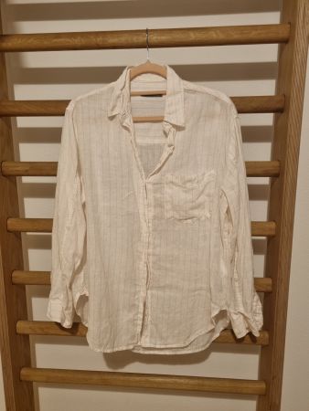 Hanley Johnson Leinenbluse, Gr. 36, Sommerlich leicht