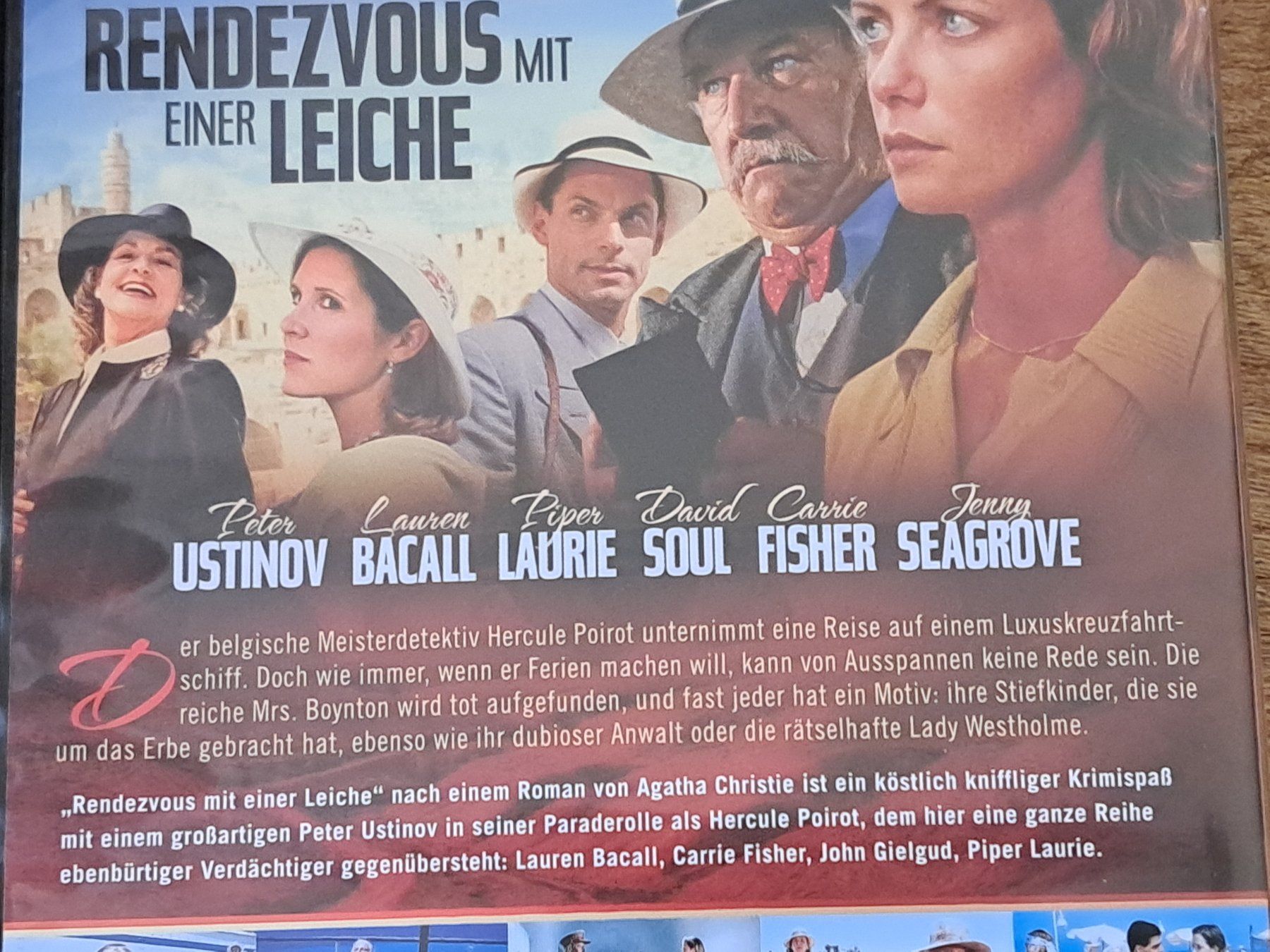 Tutti i DVDs: Agathe Christies Rendezvous mit einer Leiche, Peter Ustinov – Nuovo (secondo la descrizione) da Unterseen venduto da Kanica 2