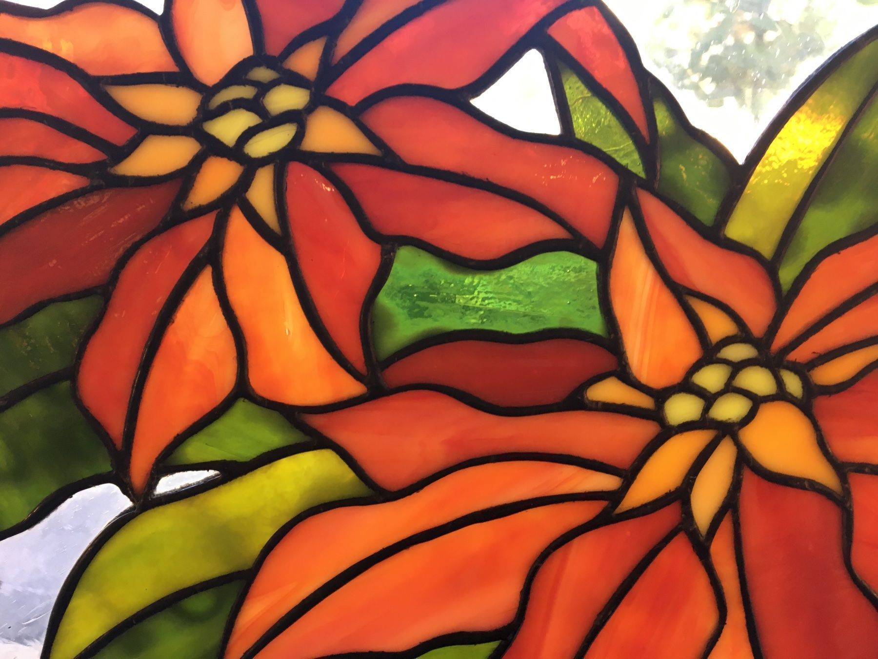 Tutte le decorazioni: Tiffany Fensterbild "Dahlien" – Usato da St. Gallen venduto da matasurf 3