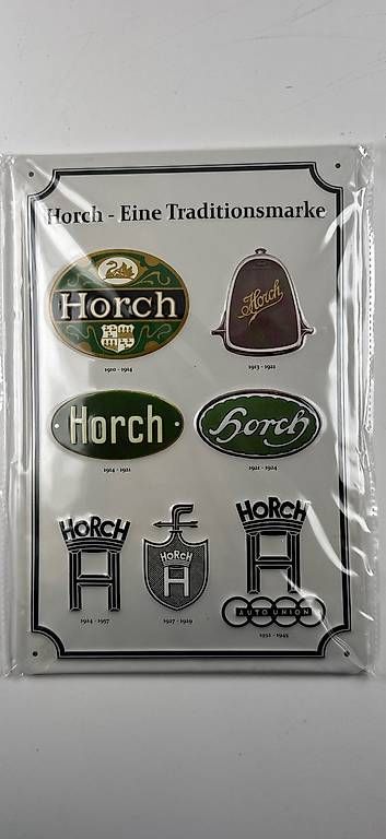 Schilder: 2 Blechschilder Horch und Wanderer originalverpackt – Neu und originalverpackt aus Langenthal von Schmittchen 1