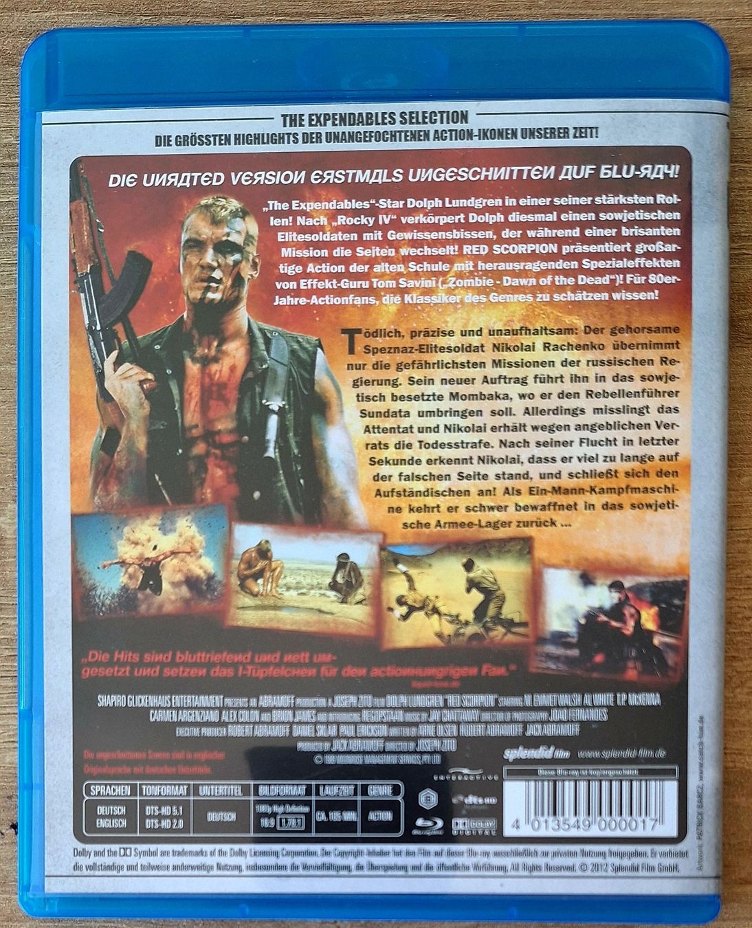 Tutti i DVDs: Red Scorpion - Dolph Lundgren – Usato da Schaffhausen venduto da Jerry711 1
