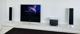 Loewe ID 55 Komplettanlage – TV, Boxen, Subwoofer + Lowboard