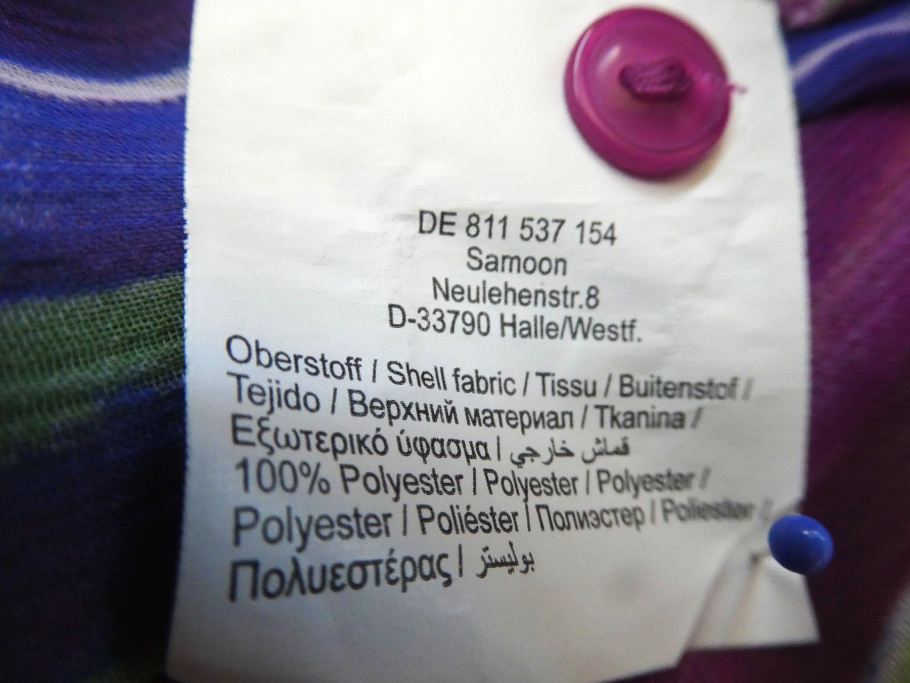 Gerry Weber Blusen: SAMOON by Gerry Weber leichte Bluse neuwertig, Gr. 44 – Neu (gemäss Beschreibung) aus Berneck von chouchou1415 7