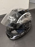 HJC Motorradhelm schwarz silber Grösse L 60 ECE 22-05