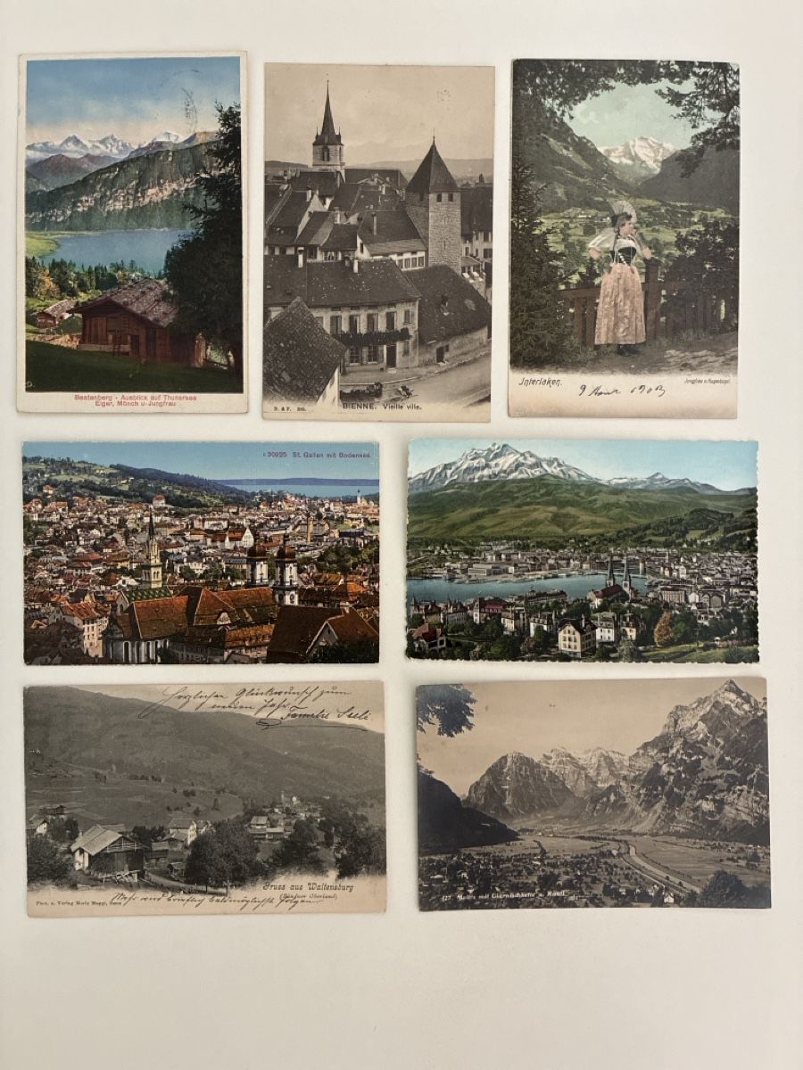 Cartes postales: 15 Ansichtskarten Schweiz Überraschungs Paket 2 – D'occasion à Oftringen par Cla.vD.74