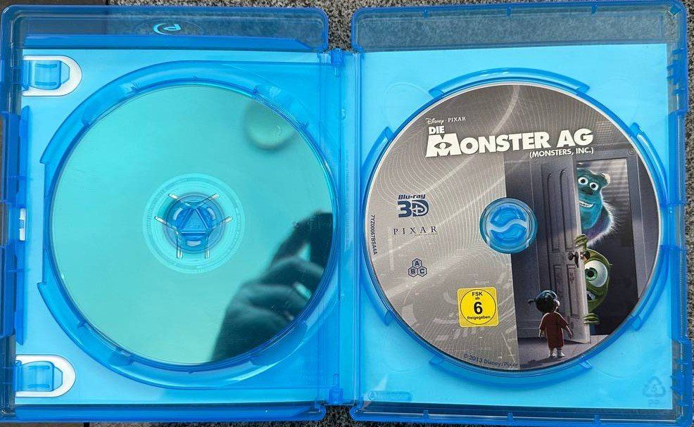 Tous les DVDs: Die Monster AG 3D + Die Monster Uni Blu-ray – D'occasion à Beringen par Mantafisch1 4