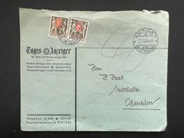 Postbeleg  1934 Taxmarken Tages Anzeiger Brief   (G1148)
