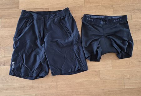 Radunterhose Odlo Schwarz Grösse M guter Zustand
